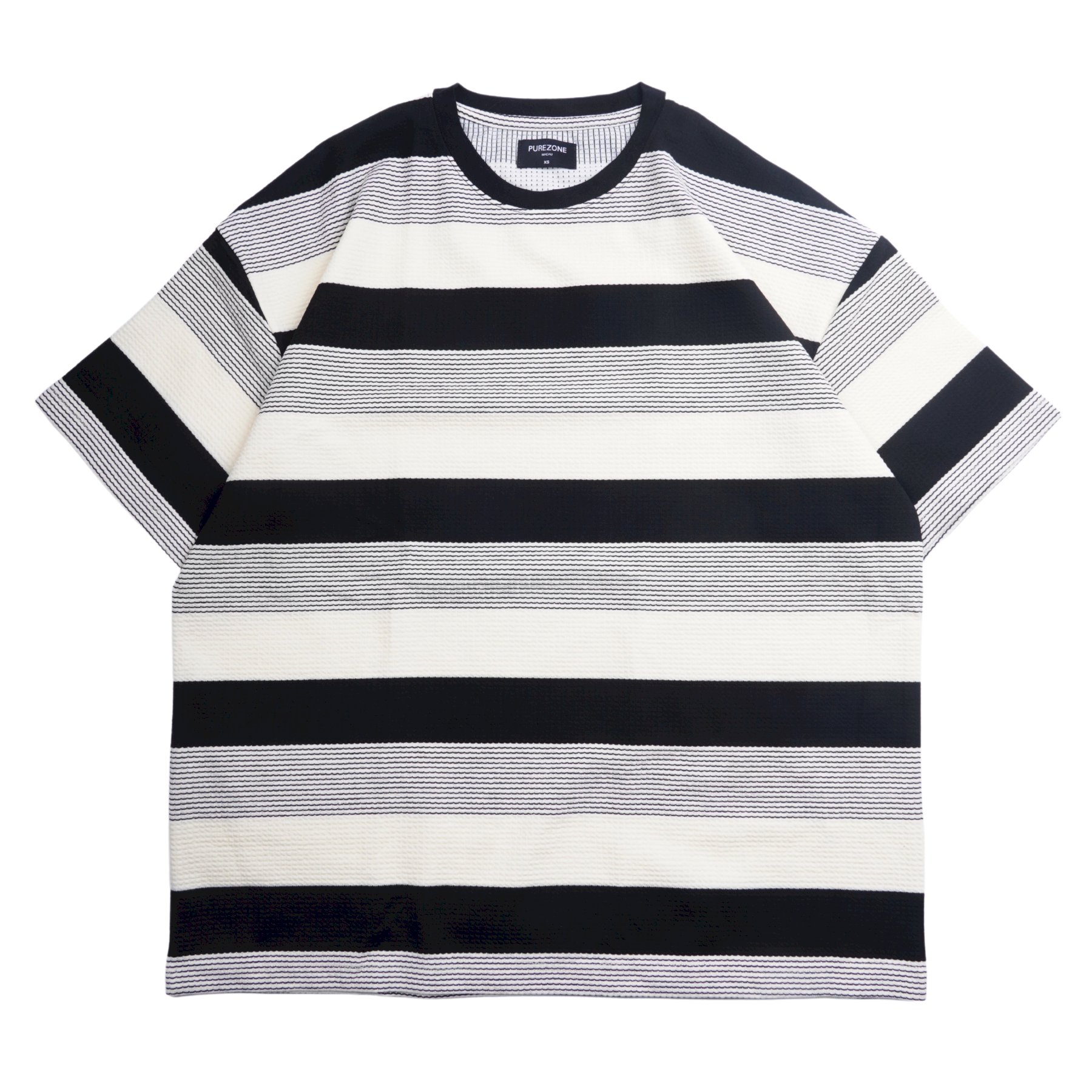 氣泡棉間條短袖 Pure Zone