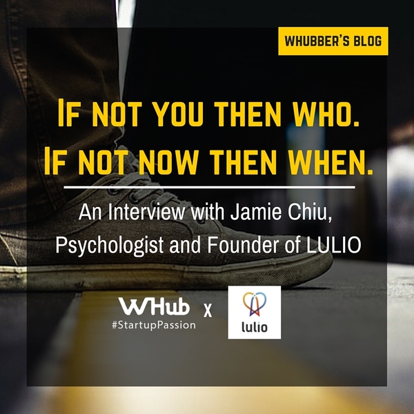 Meet Jamie Chiu, psychologist and founder, LULIO